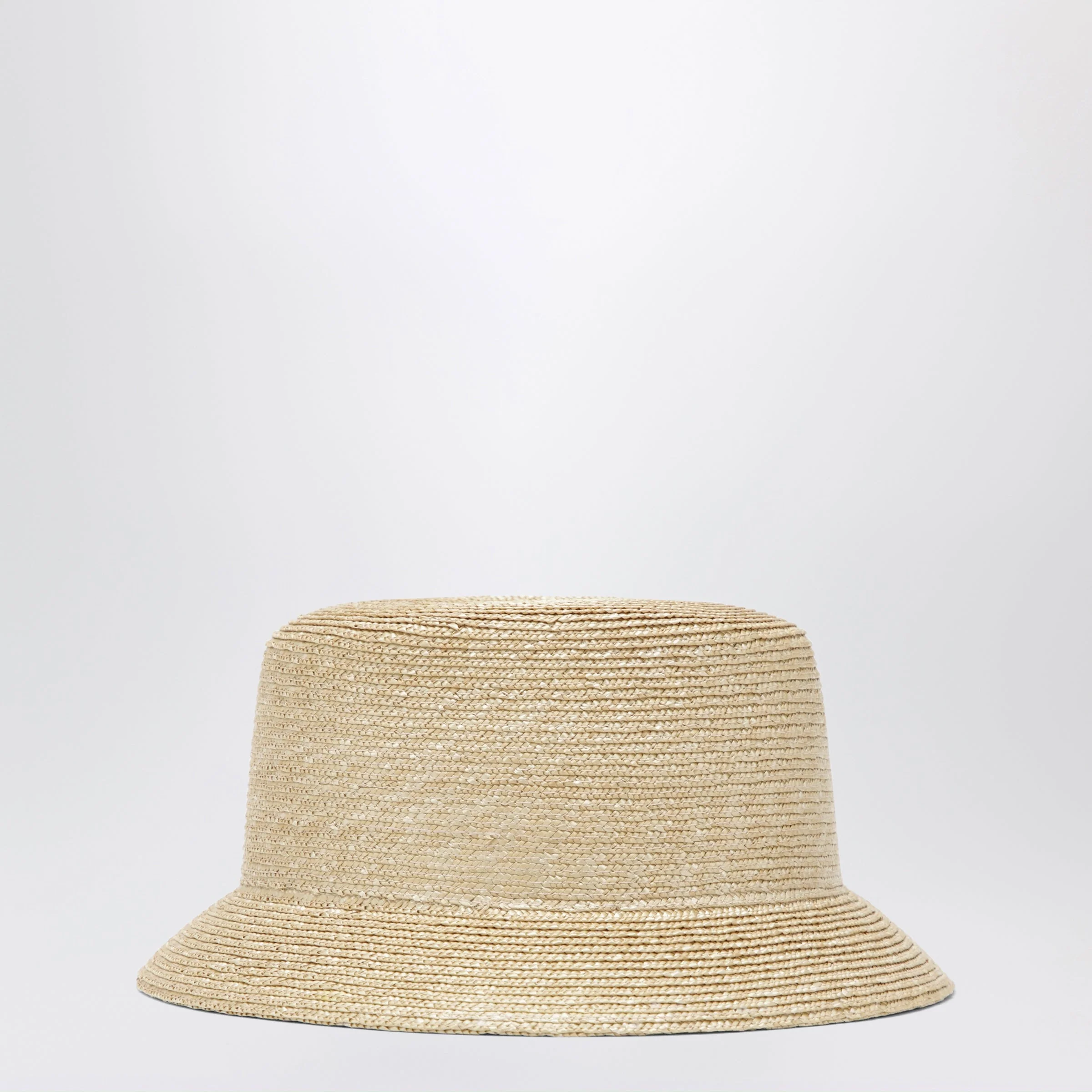 Saint Laurent Straw Hat With Cassandre Logo Women - Image 2