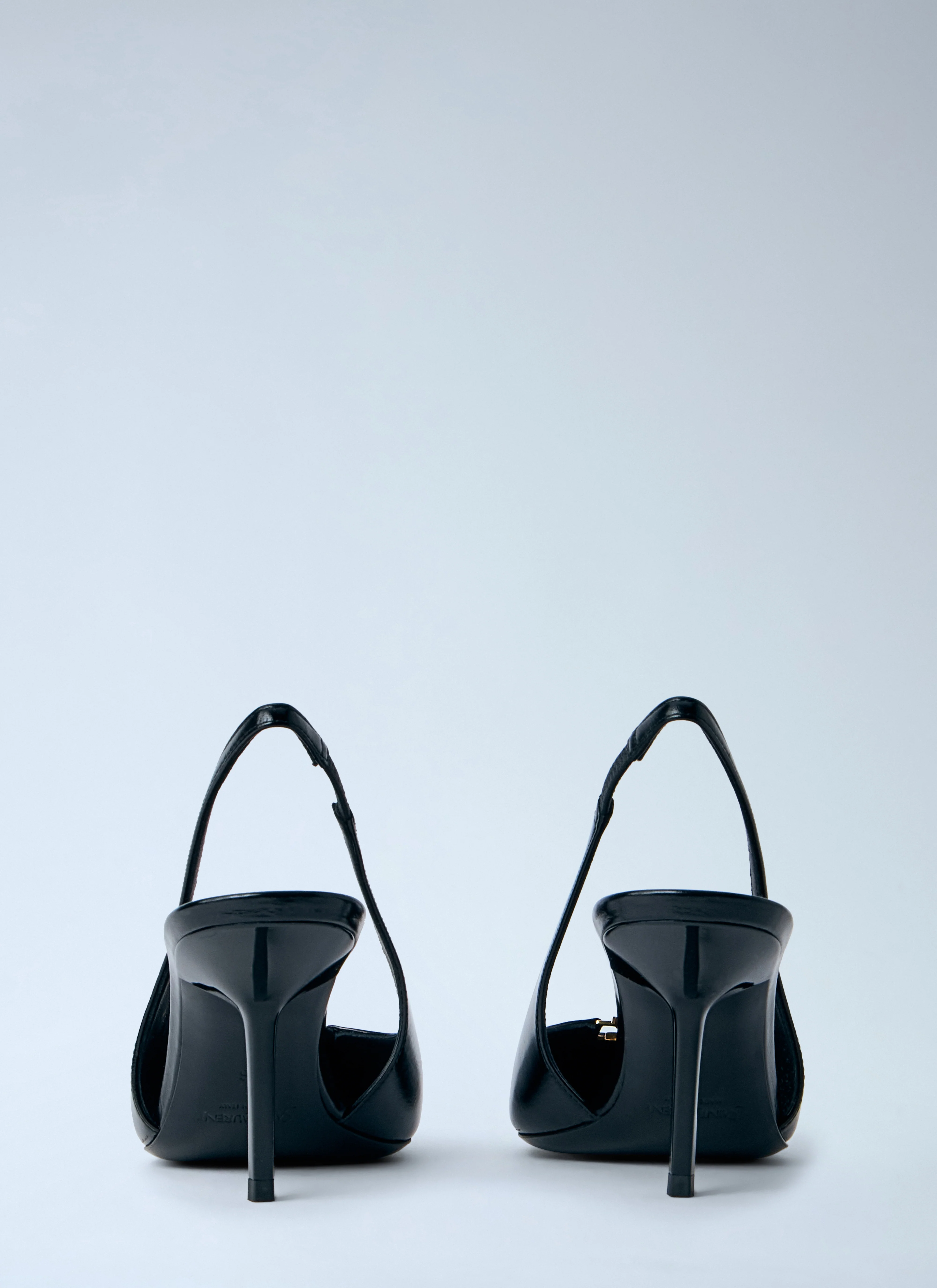 Saint Laurent Women Babylone Breteuil Slingback Pumps - Image 5