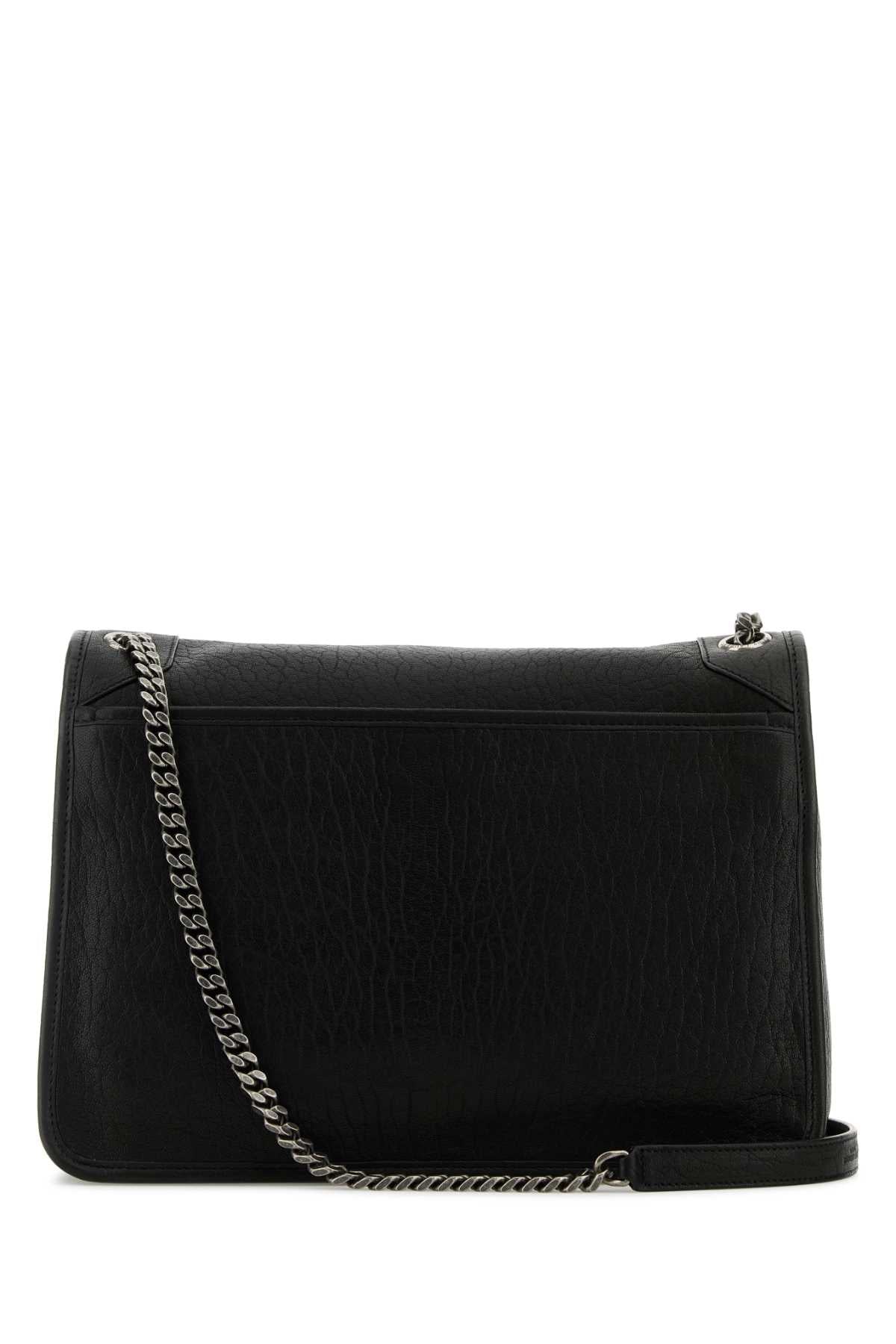 Saint Laurent Women Black Leather Large Niki Bag - Image 3
