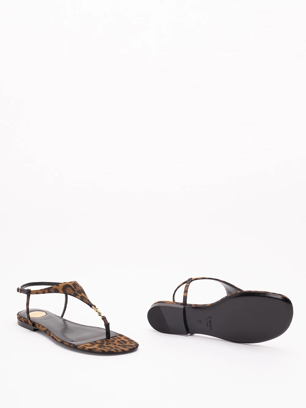 Saint Laurent Women `Cassandra` Sandals - Image 4