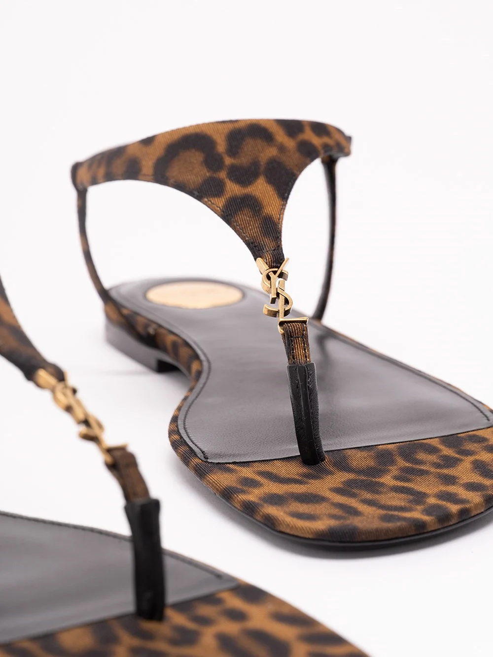 Saint Laurent Women `Cassandra` Sandals - Image 5