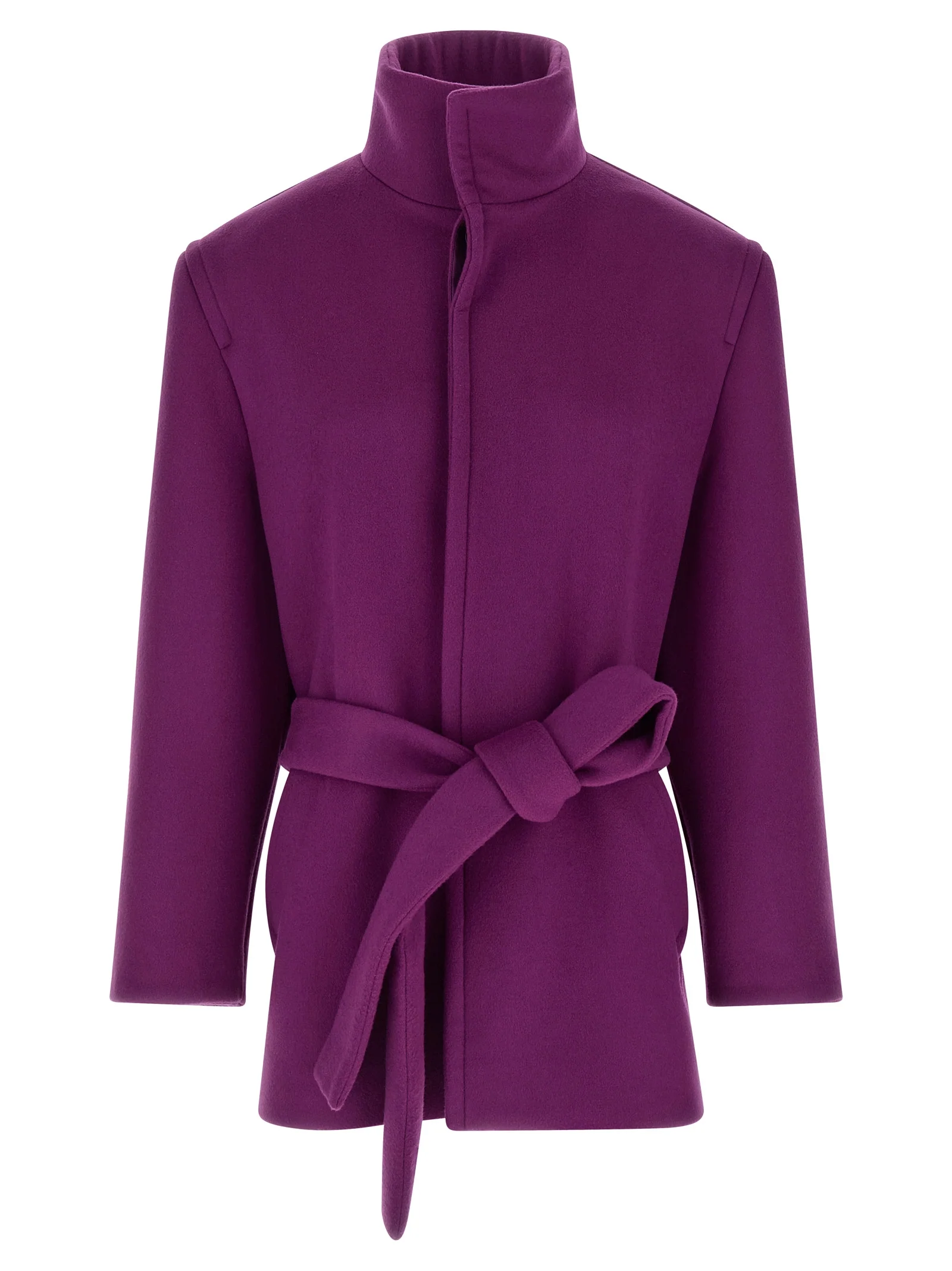 Saint Laurent Women Double-Face Wool Coat