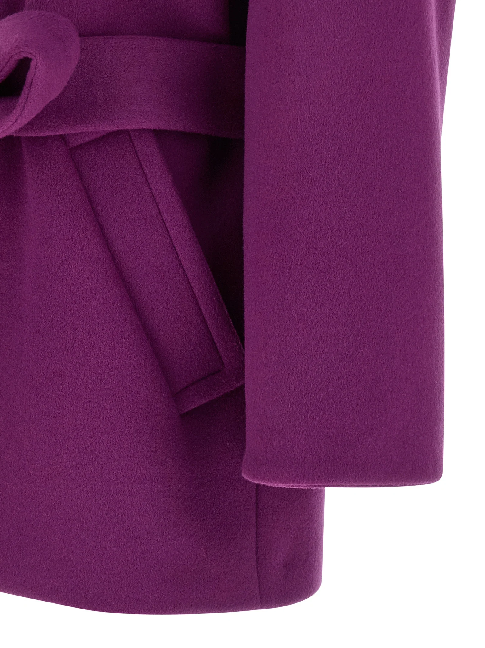 Saint Laurent Women Double-Face Wool Coat - Image 4