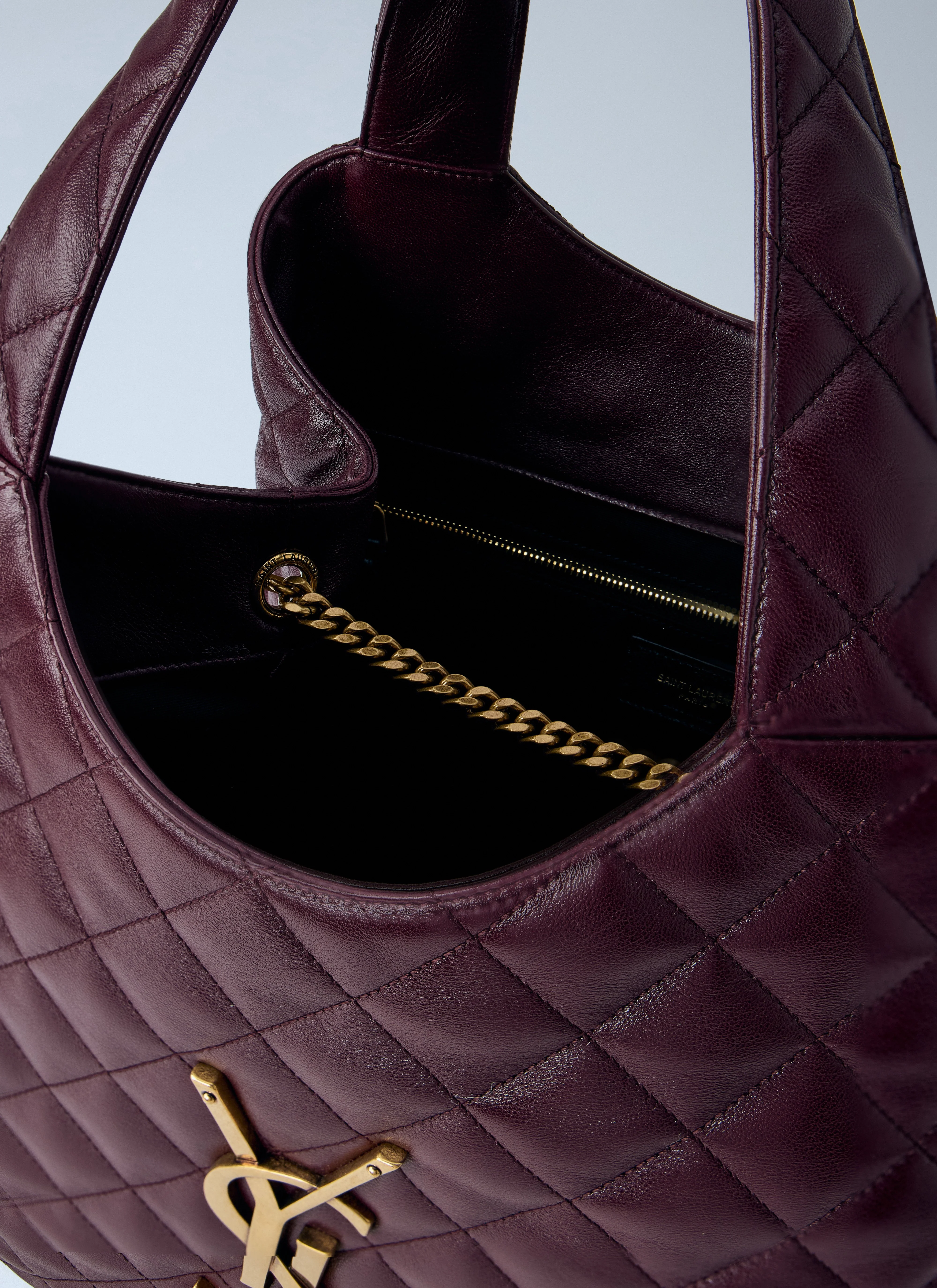 Saint Laurent Women Icare Medium Nappa Shoulder Bag - Image 5