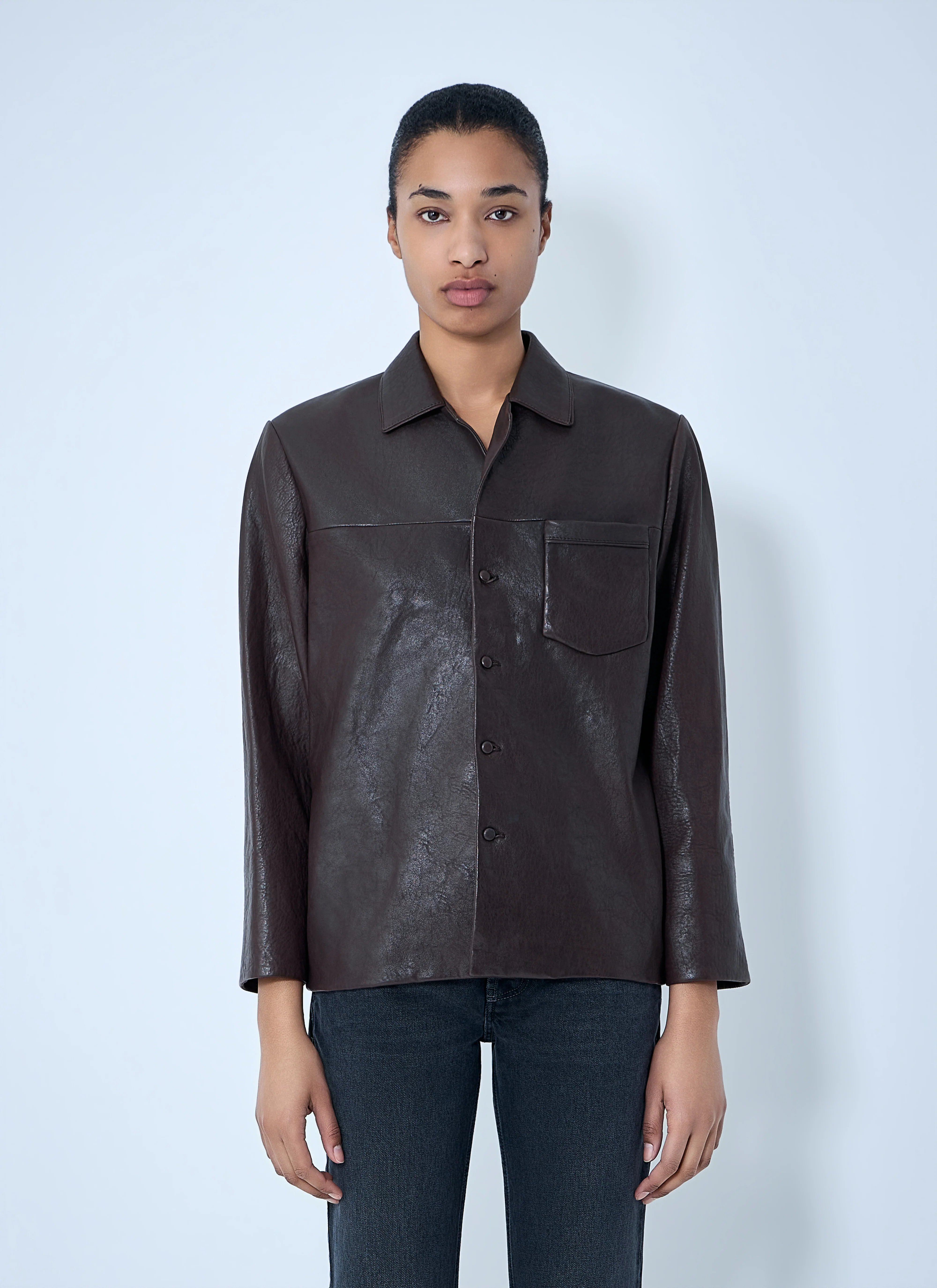 Saint Laurent Women Leather Jacket