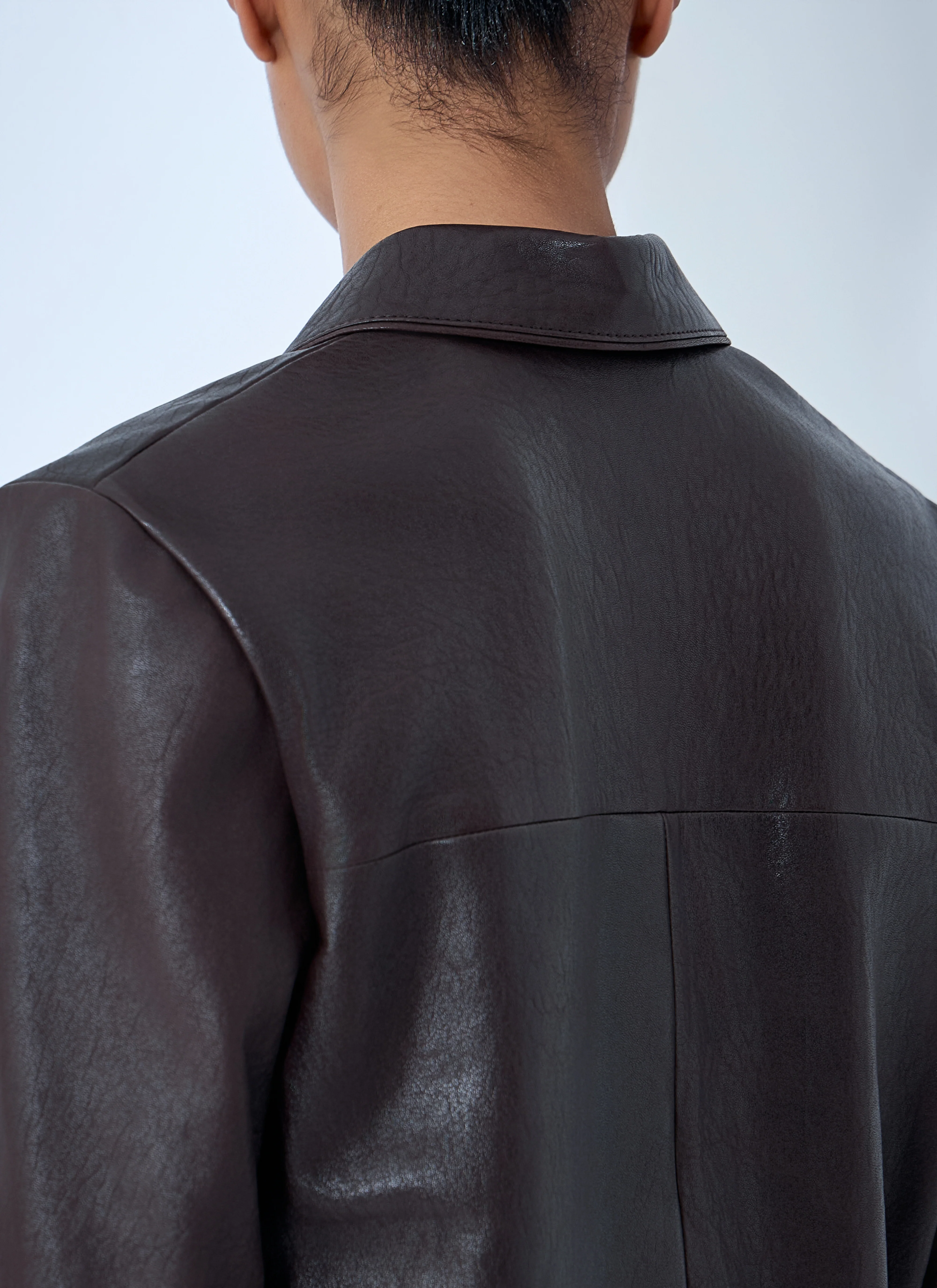 Saint Laurent Women Leather Jacket - Image 6