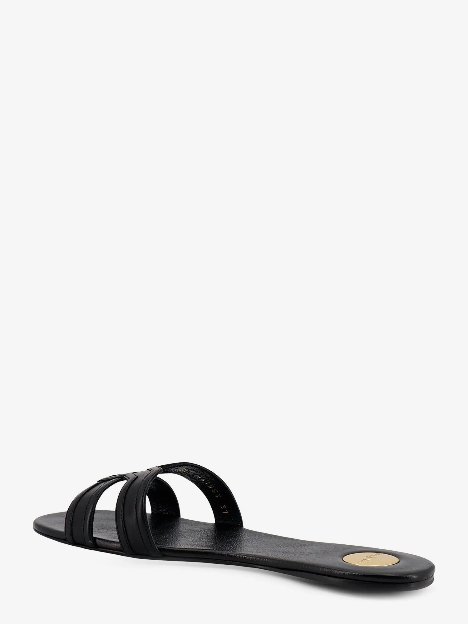 Saint Laurent Women Mabrouka Leather Sandals - Image 3
