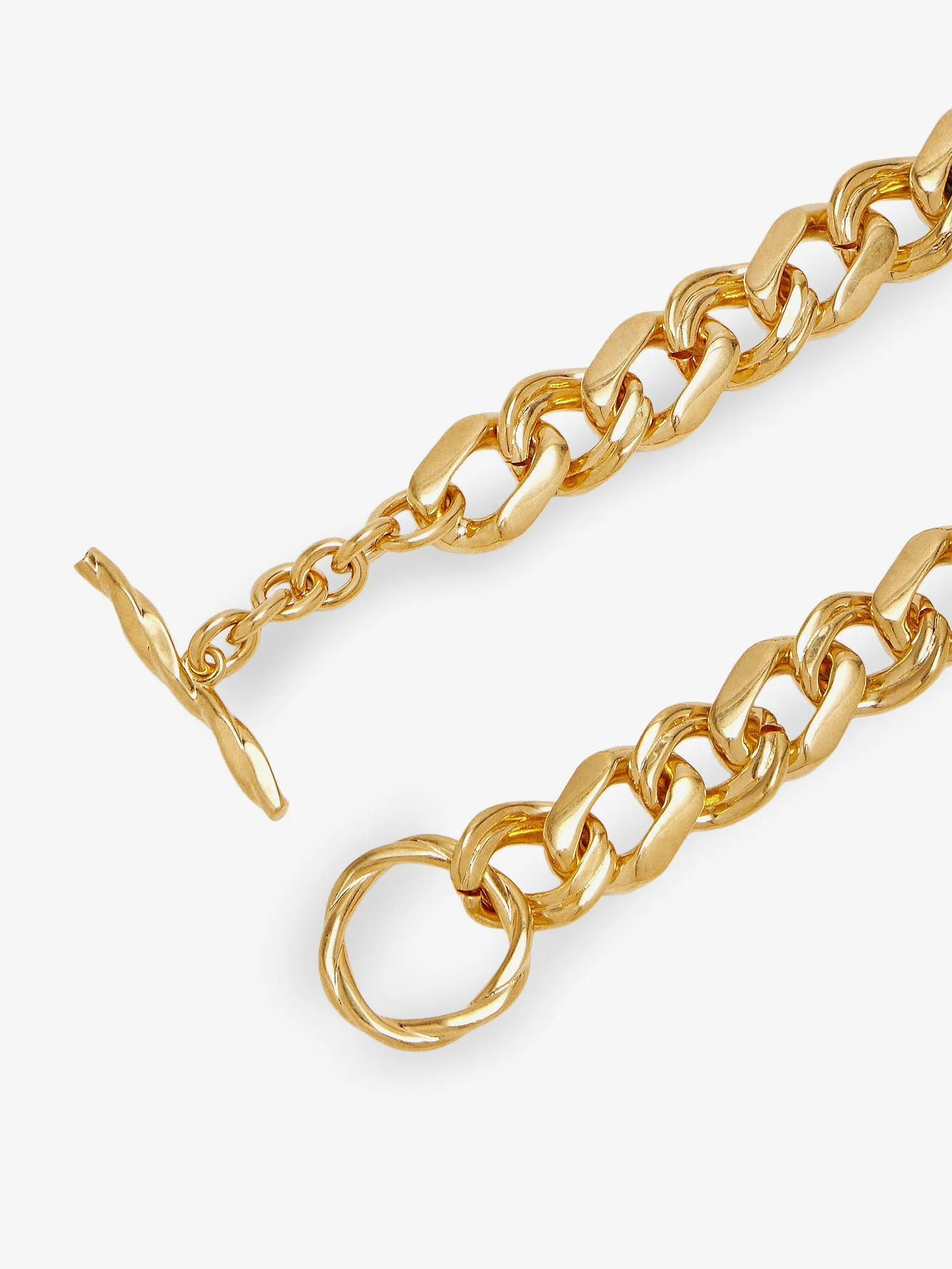 Saint Laurent Women Metal Choker Necklace - Image 2
