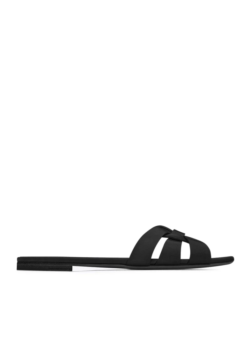 Saint Laurent Women Nu Pieds Tribute 05 Sandals In Leather