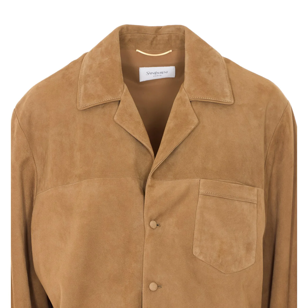Saint Laurent Women Suede Jacket - Image 4