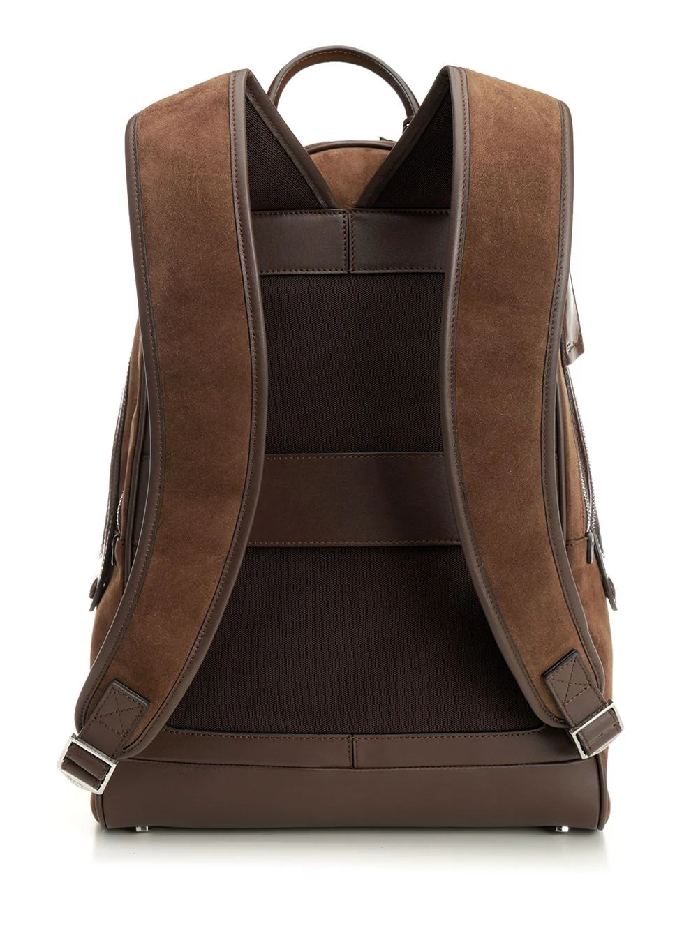 Santoni Men Suede Backpack - Image 3