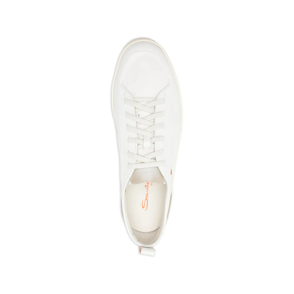Santoni White Trainers - Low-Tops Men - Image 4
