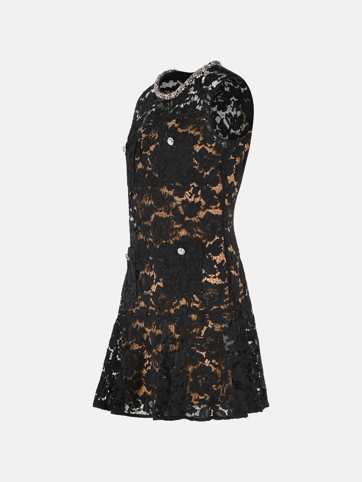 Self Portrait Black Polyester Dress Women - Image 2
