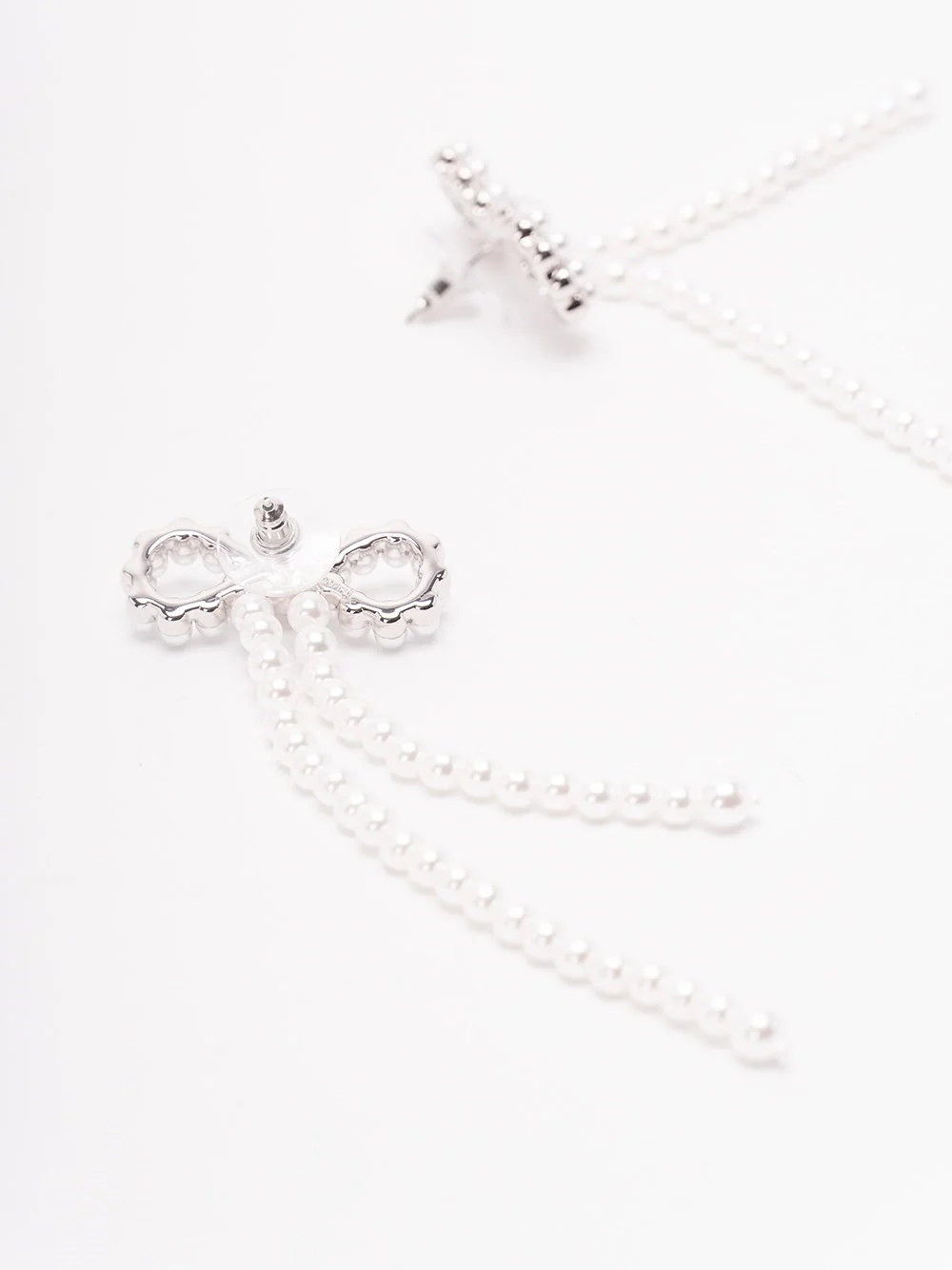 Self-Portrait Women Bow Dangle Earrings - Image 3