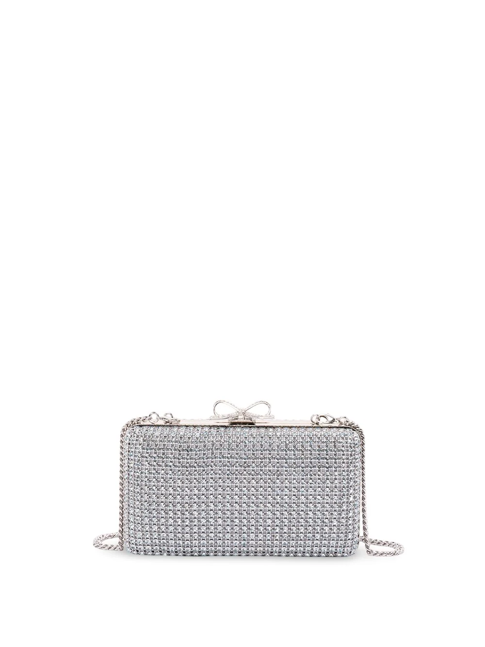 Self-Portrait Women Crystal Chainmail Clutch Bag