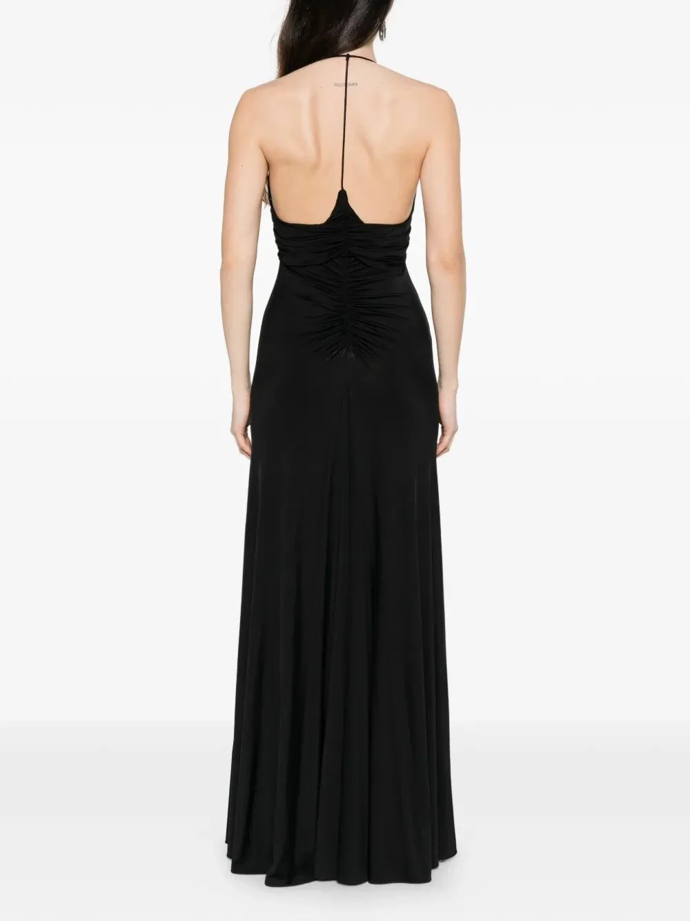 Self-Portrait Women Jersey Gathered Maxi Dress - Image 5