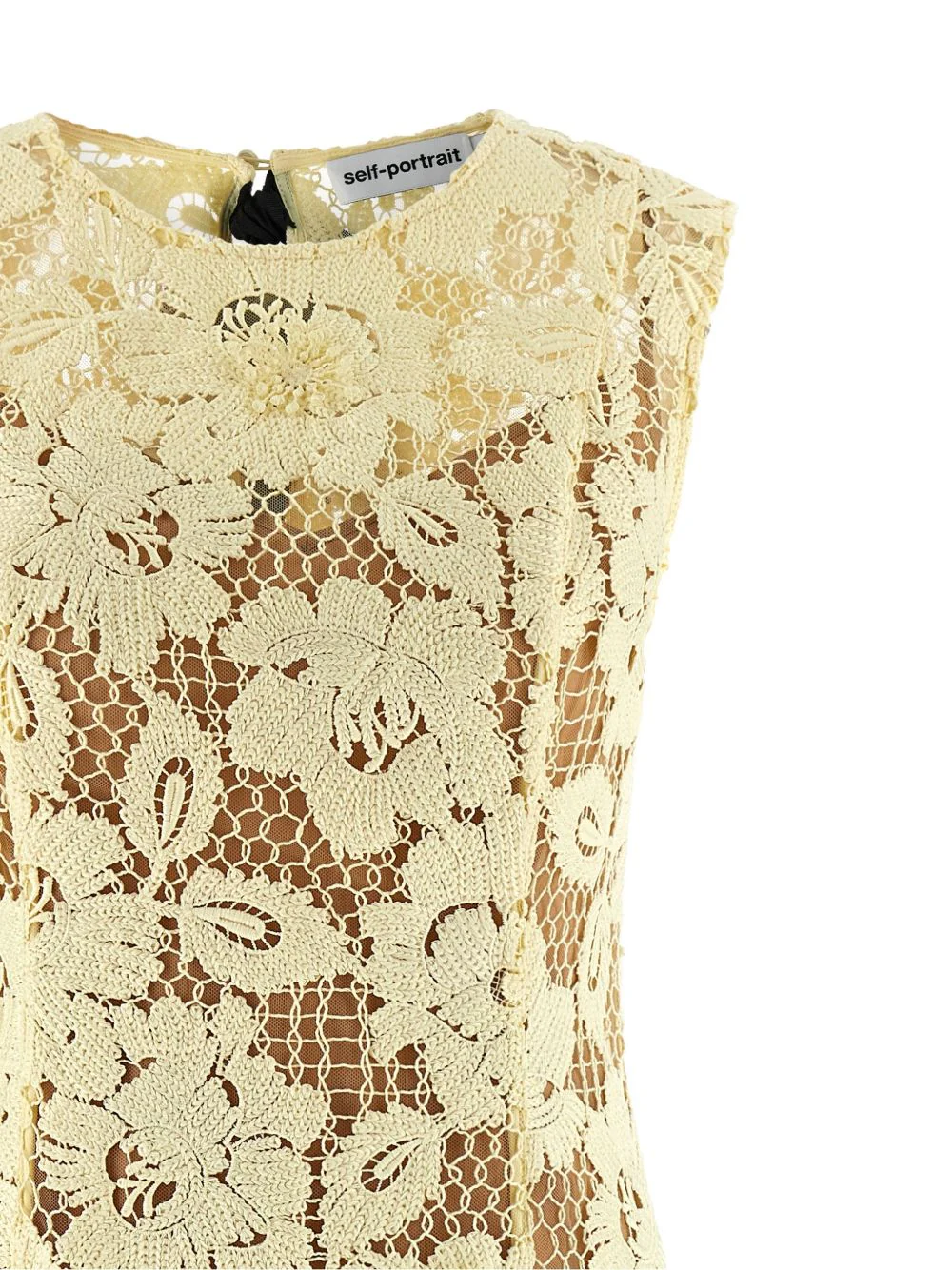 Self Portrait Women Lace Midi Dress - Image 2