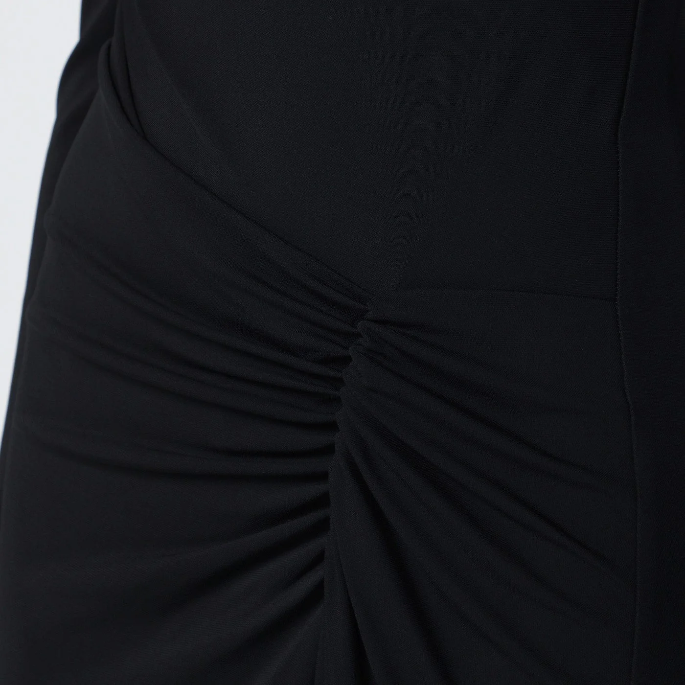 Simkhai Ferrera Dress In Black Draped Jersey Women - Image 2