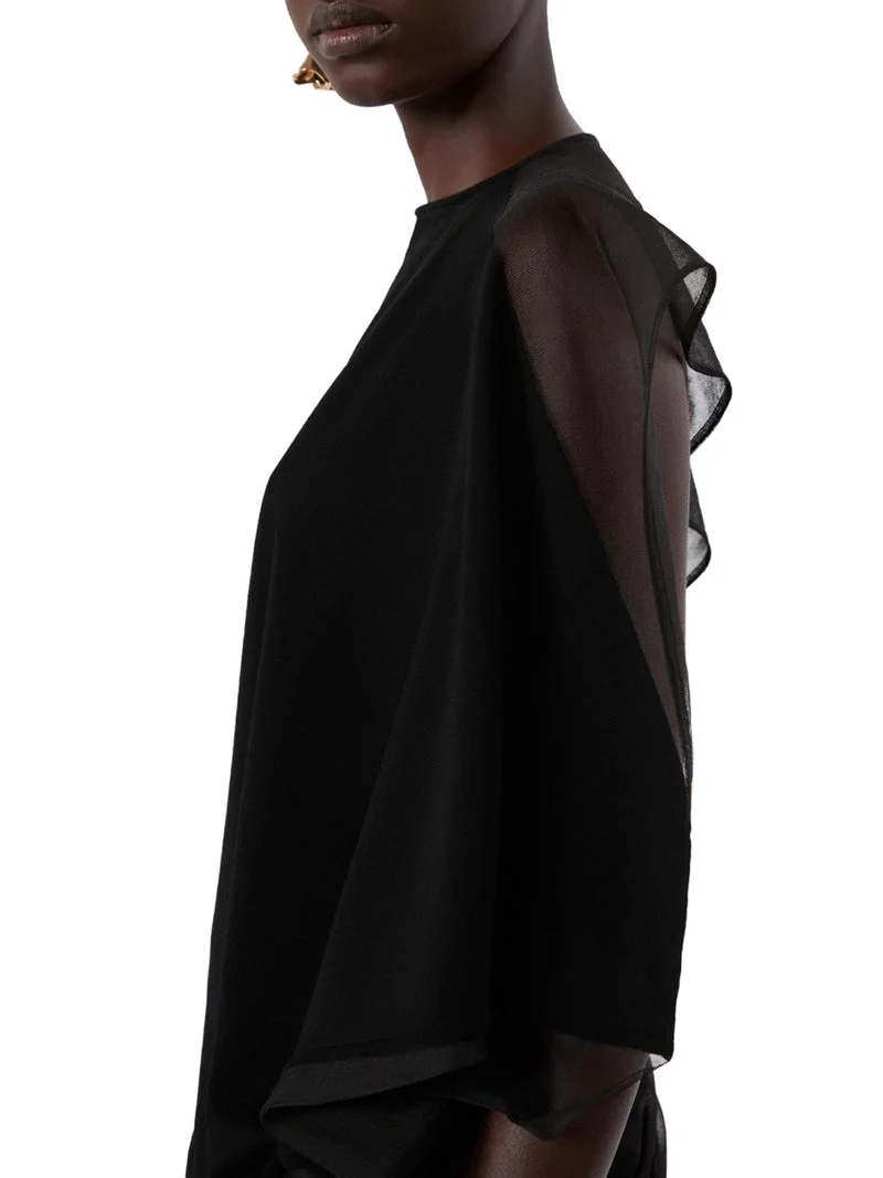 Sportmax Women Asymmetric Top In Stretch Fabric - Image 6
