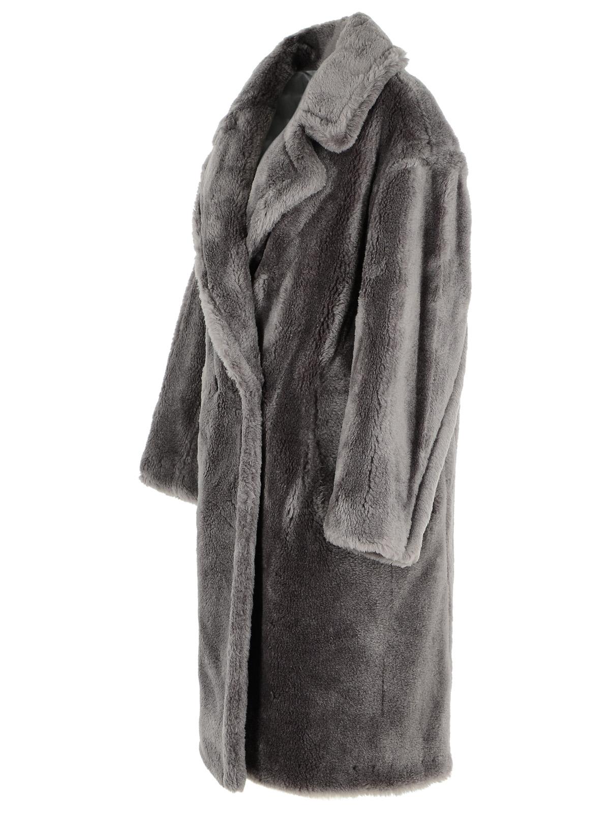 Stand Studio 'Biba' Grey Wool Coat Women - Image 2