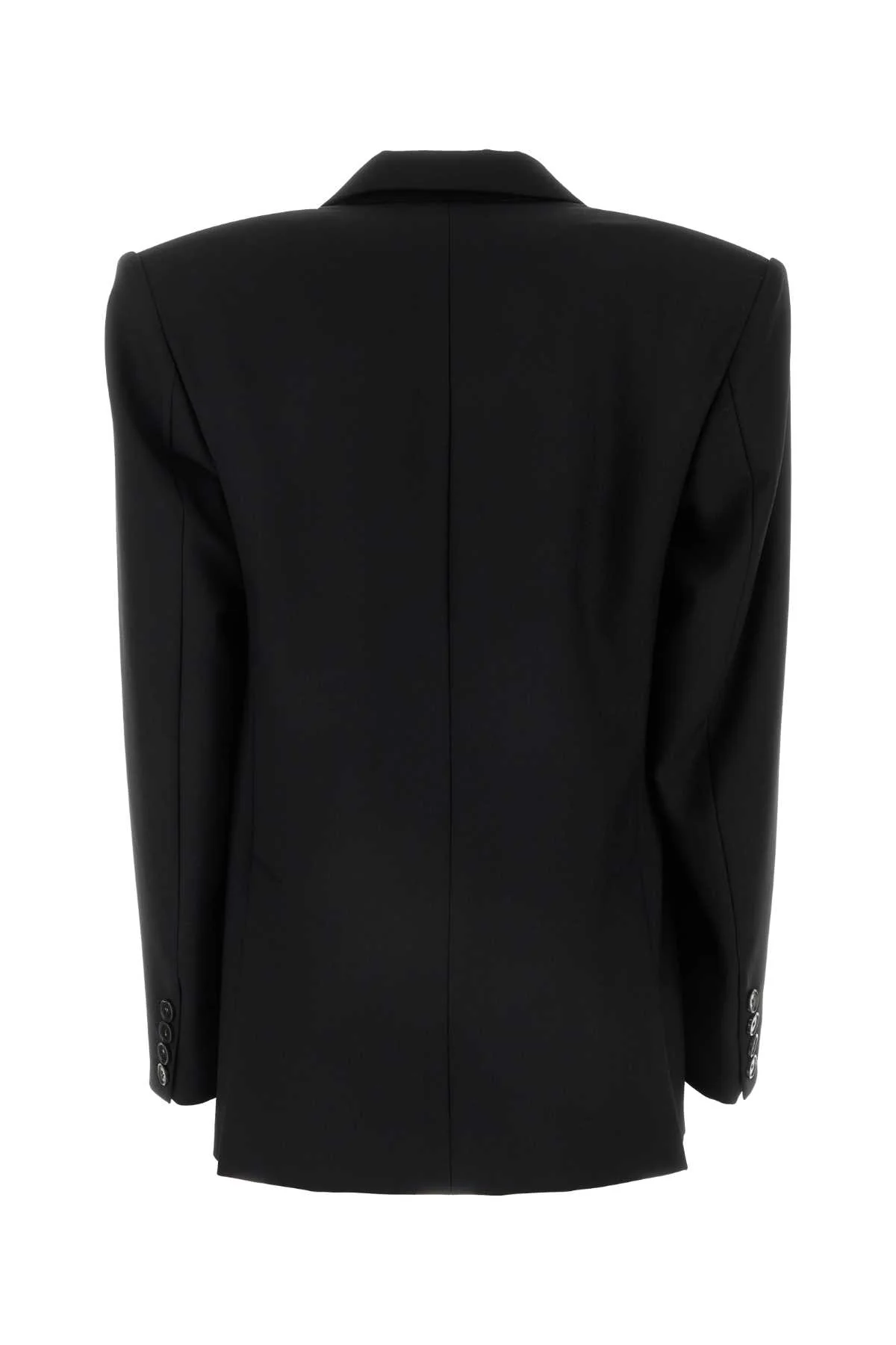 Stella Mccartney Women Black Wool Blazer - Image 2
