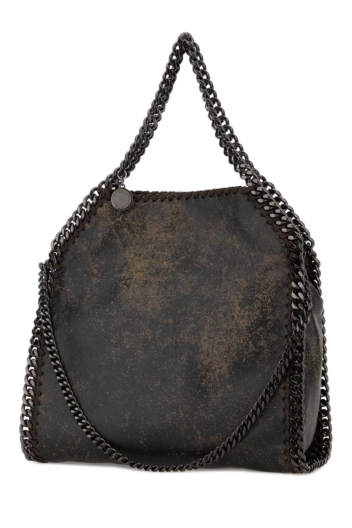 Stella Mccartney Women Dark Brown Alter Suede Mini Falabella Handbag - Image 2