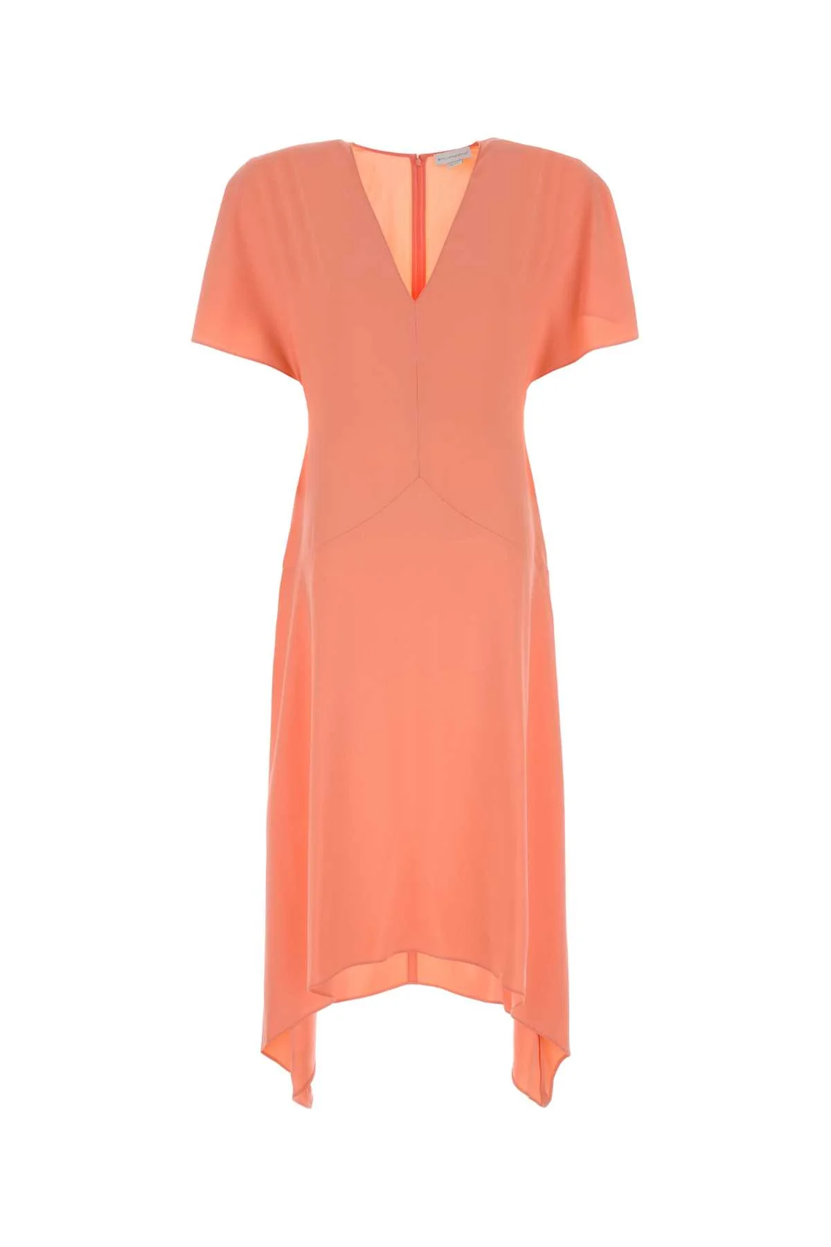 Stella Mccartney Women Salmon Satin Dress