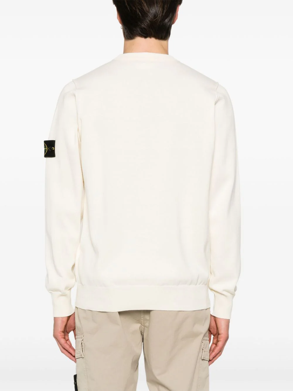 Stone Island Men Cotton Crewneck Sweater - Image 2