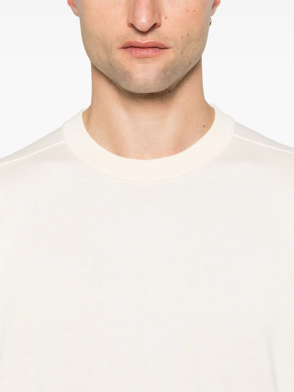 Stone Island Men Cotton Crewneck Sweater - Image 3