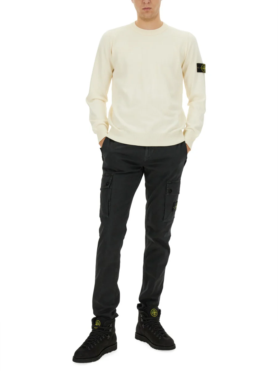 Stone Island Men Maglia Con Logo - Image 2