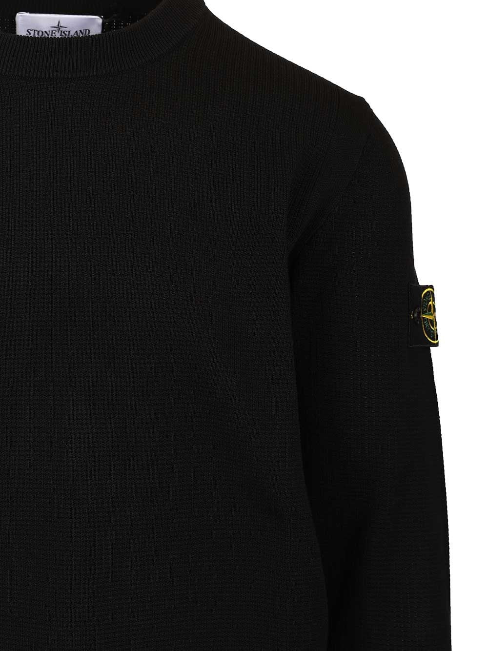 Stone Island Men Micro-Stitch Cotton Sweater - Image 3