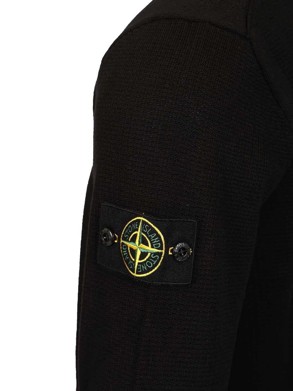 Stone Island Men Micro-Stitch Cotton Sweater - Image 4
