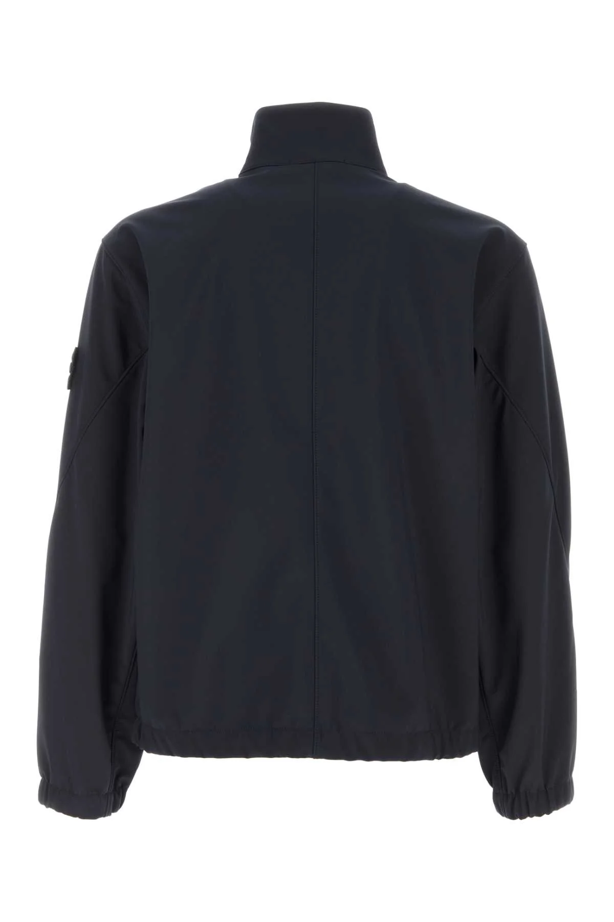 Stone Island Men Midnight Blue Stretch Polyester Jacket - Image 2