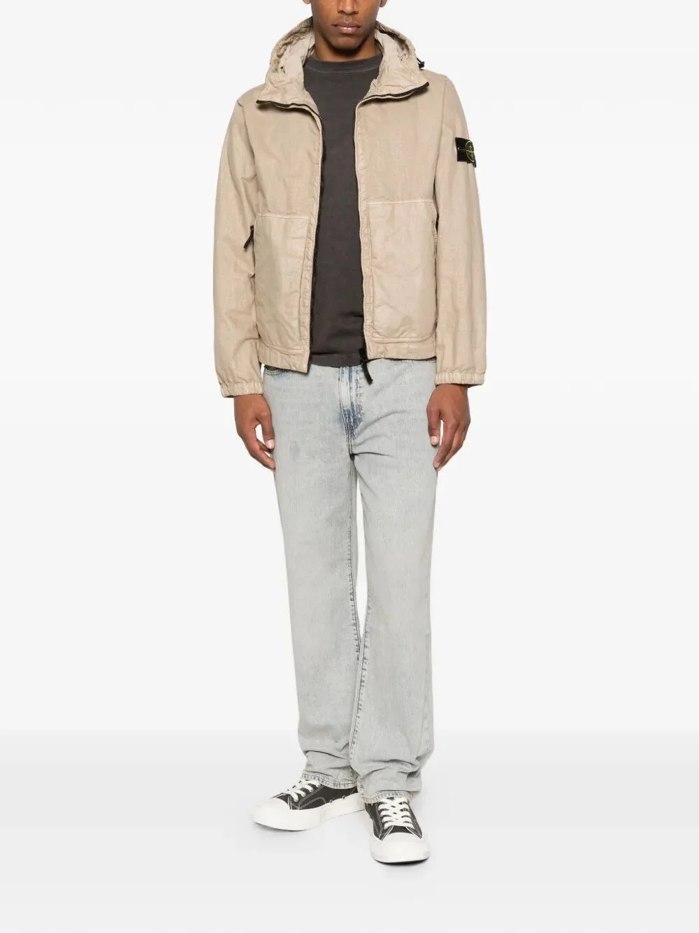 Stone Island Men `Nylon Panama-Tc` Jacket - Image 4