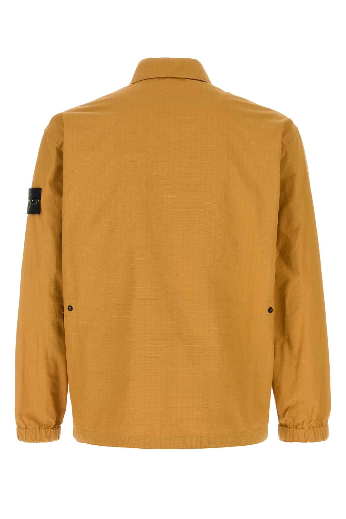 Stone Island Men Ochre Cotton Jacket - Image 2