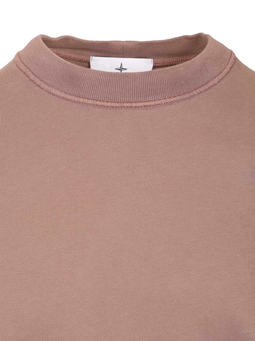 Stone Island Men Organic Cotton Sweatshirt - Image 4