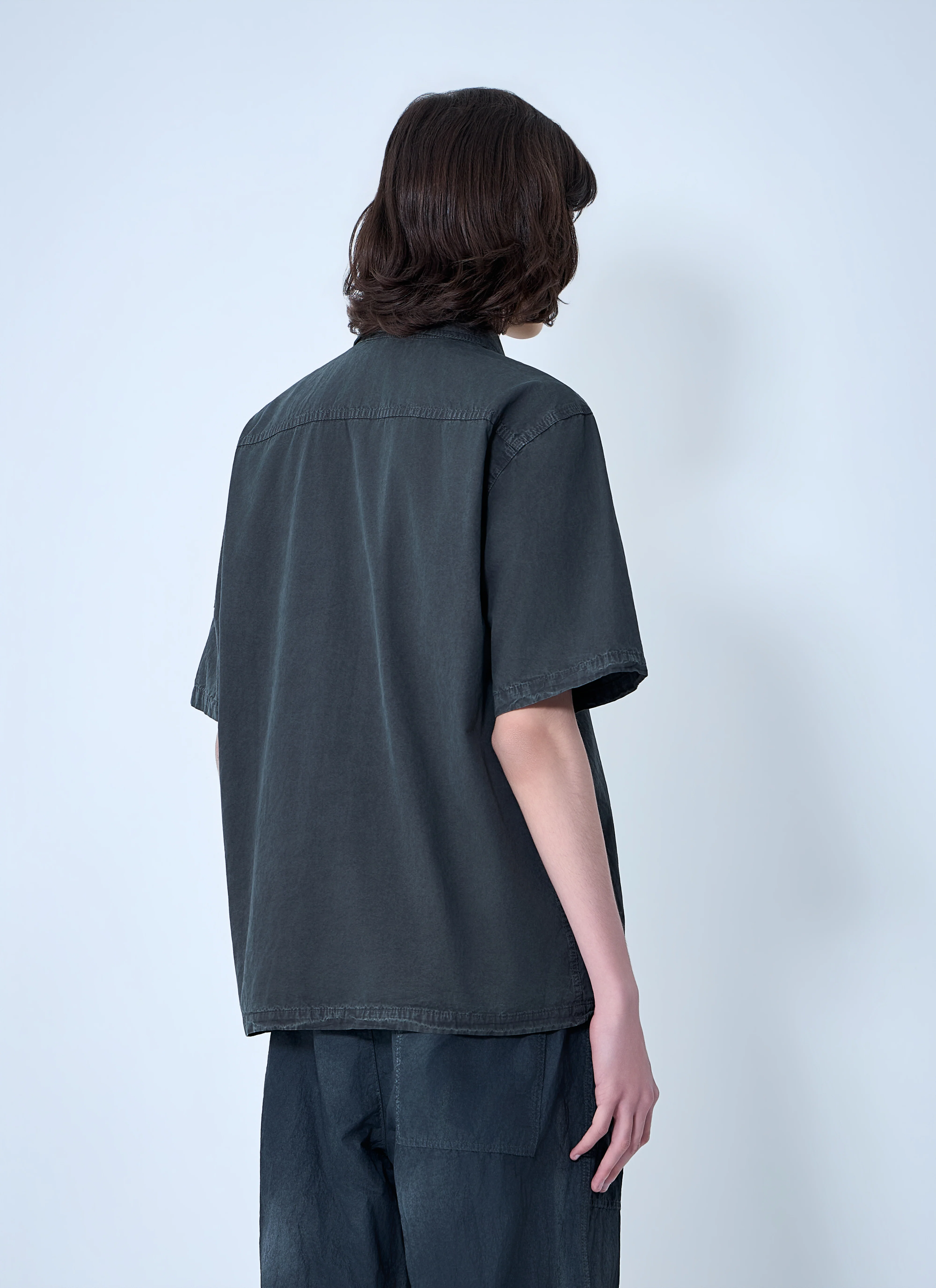 Stone Island Men Short-Sleeve Cotton Shirt - Image 4