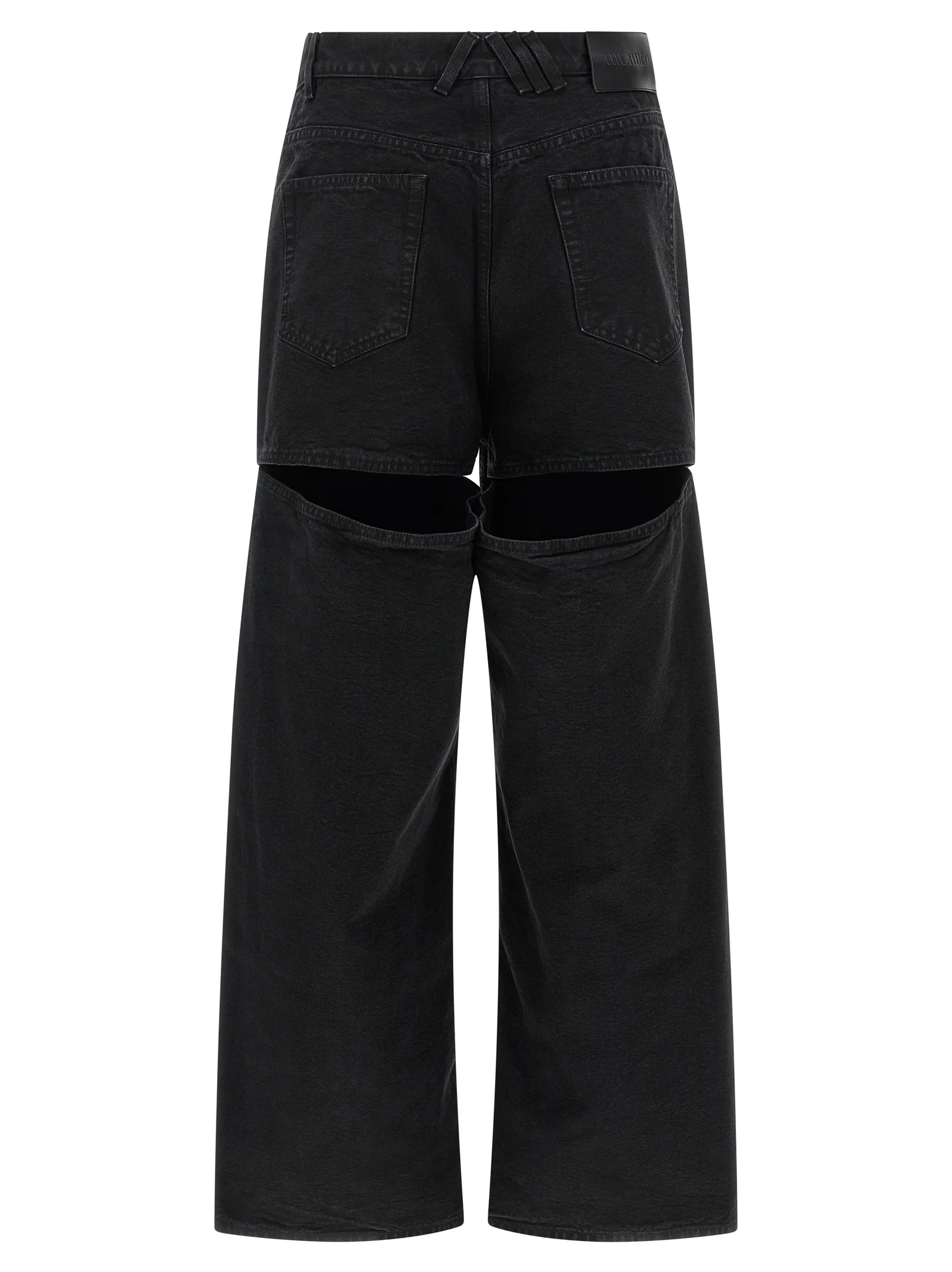 The Attico Women Cut-Out Jeans - Image 2