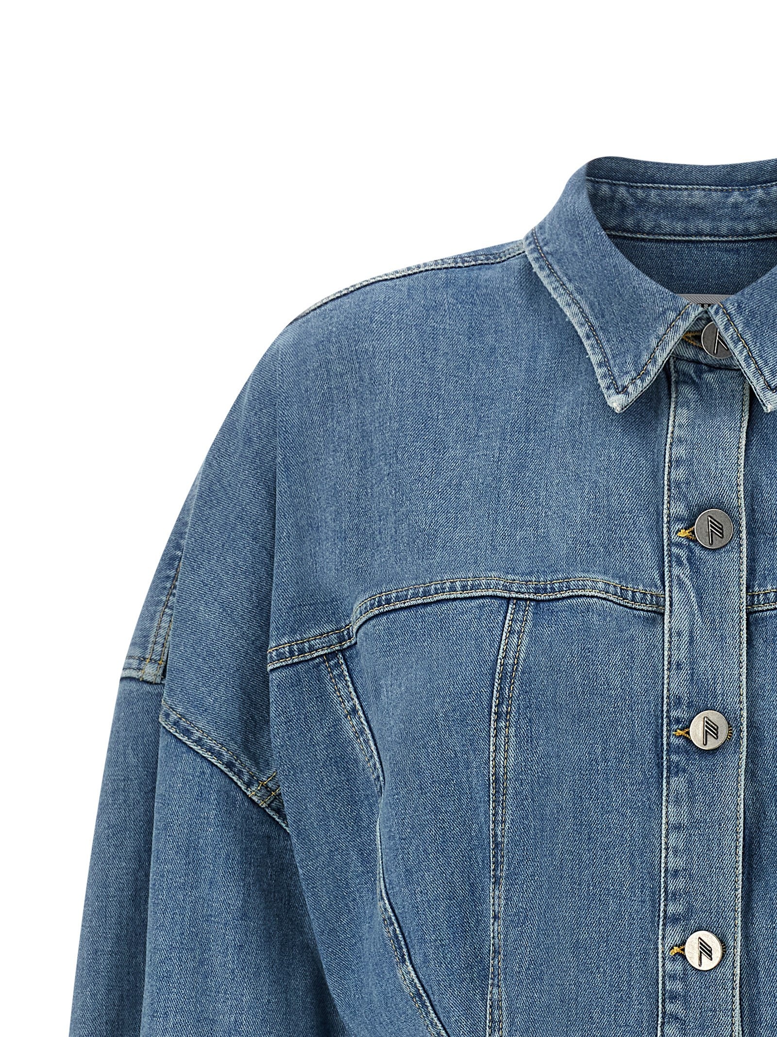 The Attico Women Denim Dress - Image 3