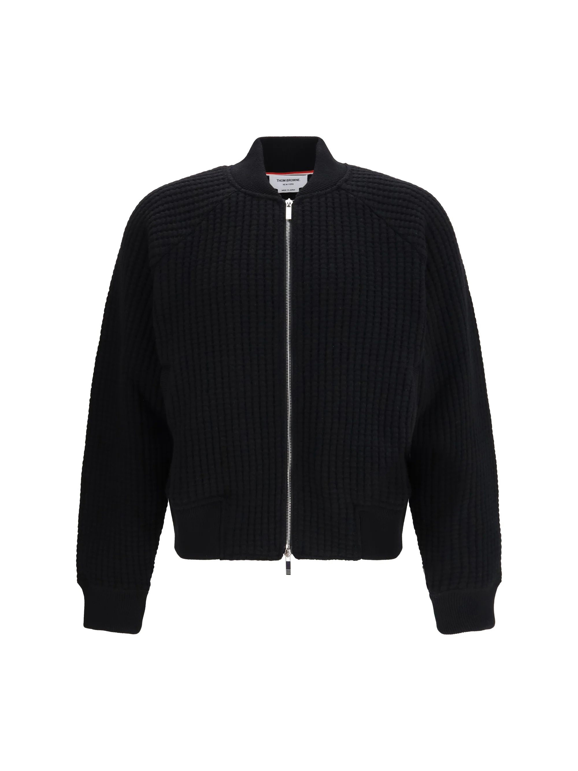 Thom Browne Men Knit Bomber Jacket