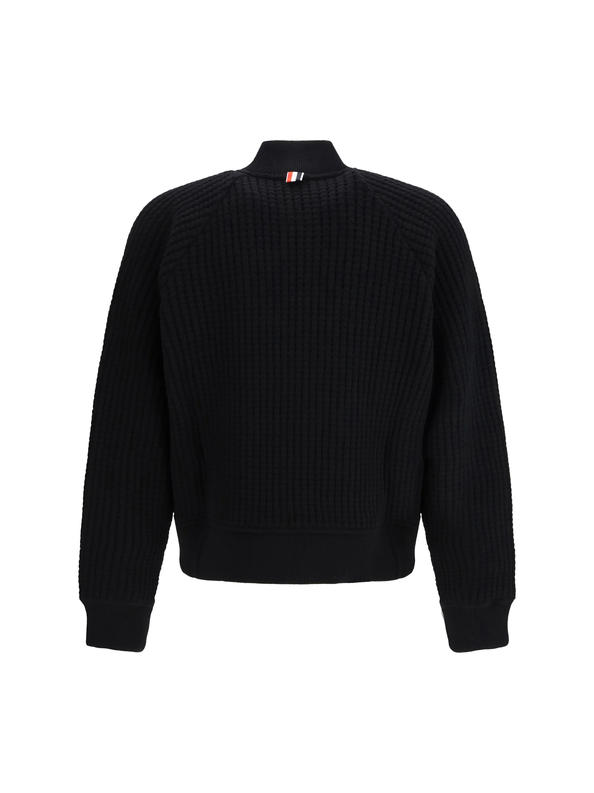 Thom Browne Men Knit Bomber Jacket - Image 2