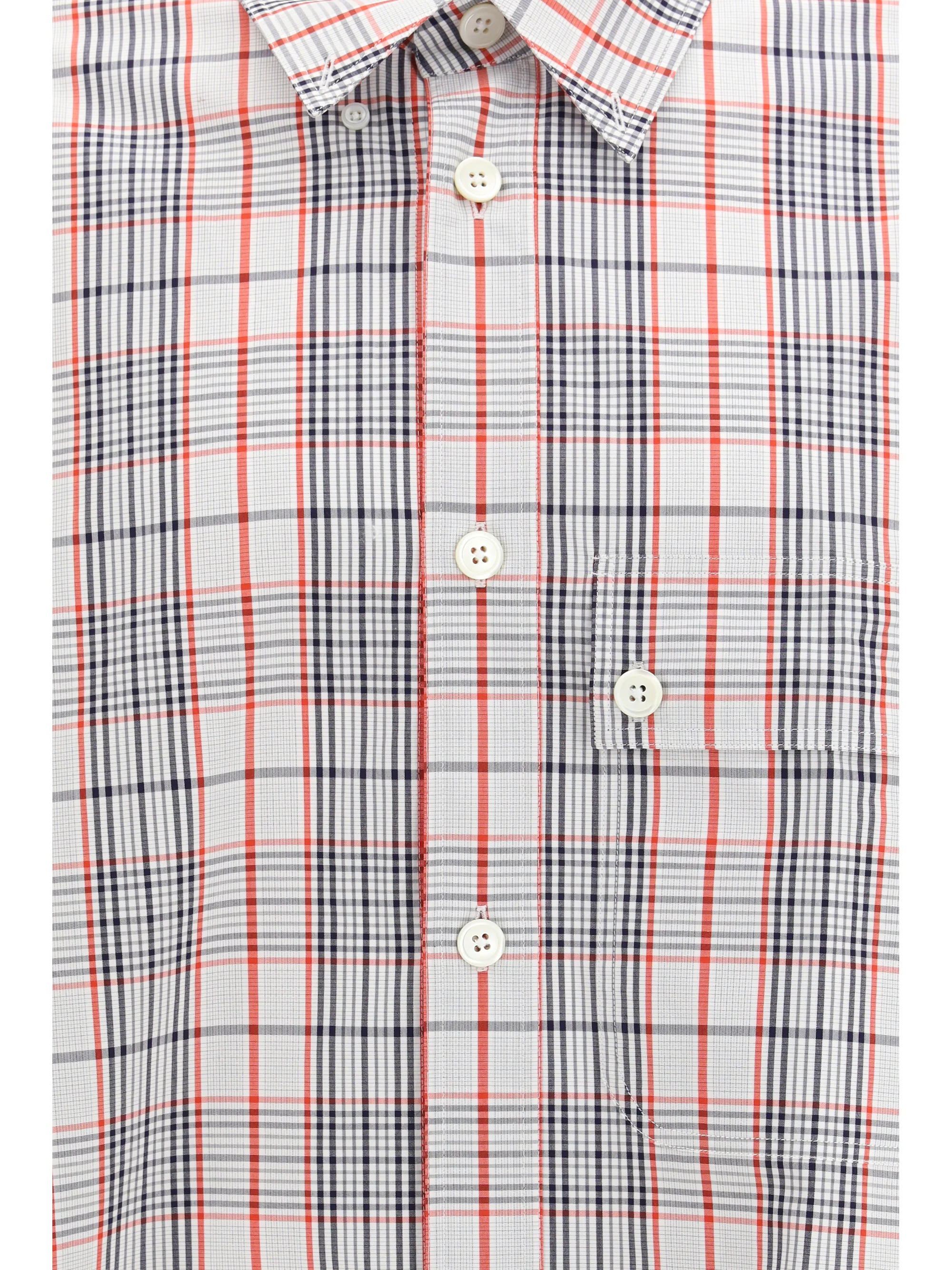 Thom Browne Men Check Shirt With Tartan Pattern - Image 3