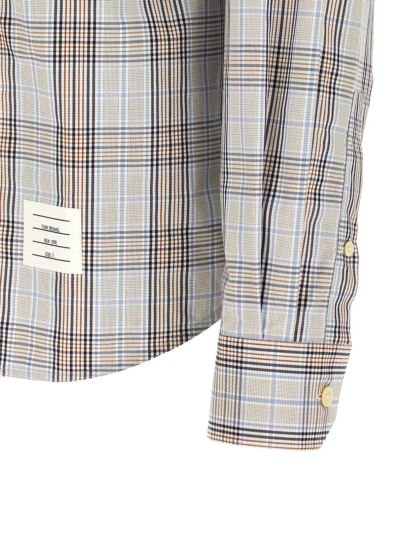 Thom Browne Men ' Oversized Rwb' Shirt - Image 4