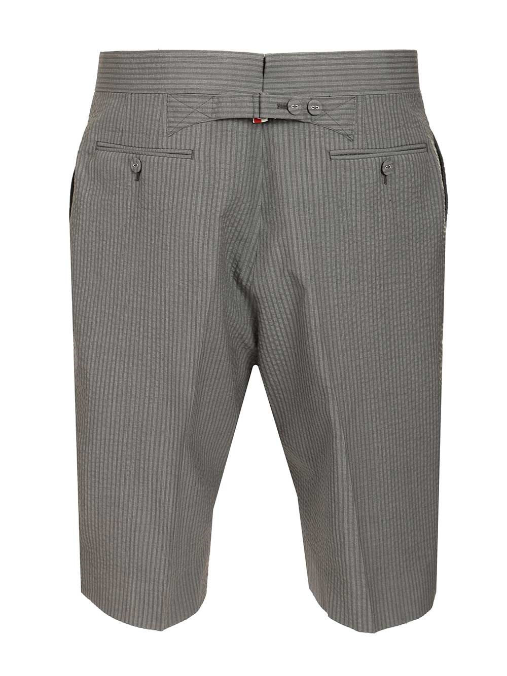 Thom Browne Men Seersucker Shorts - Image 2