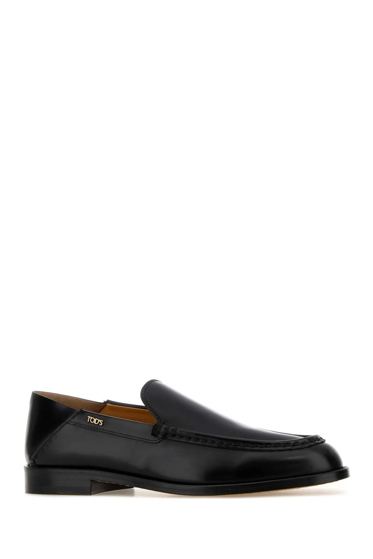 Tod's Women Black Leather Loafers - Image 2