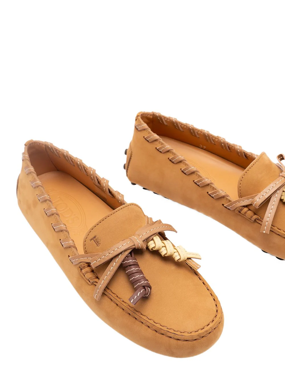 Tod's Women Gommino Suede Leather Loafers - Image 3