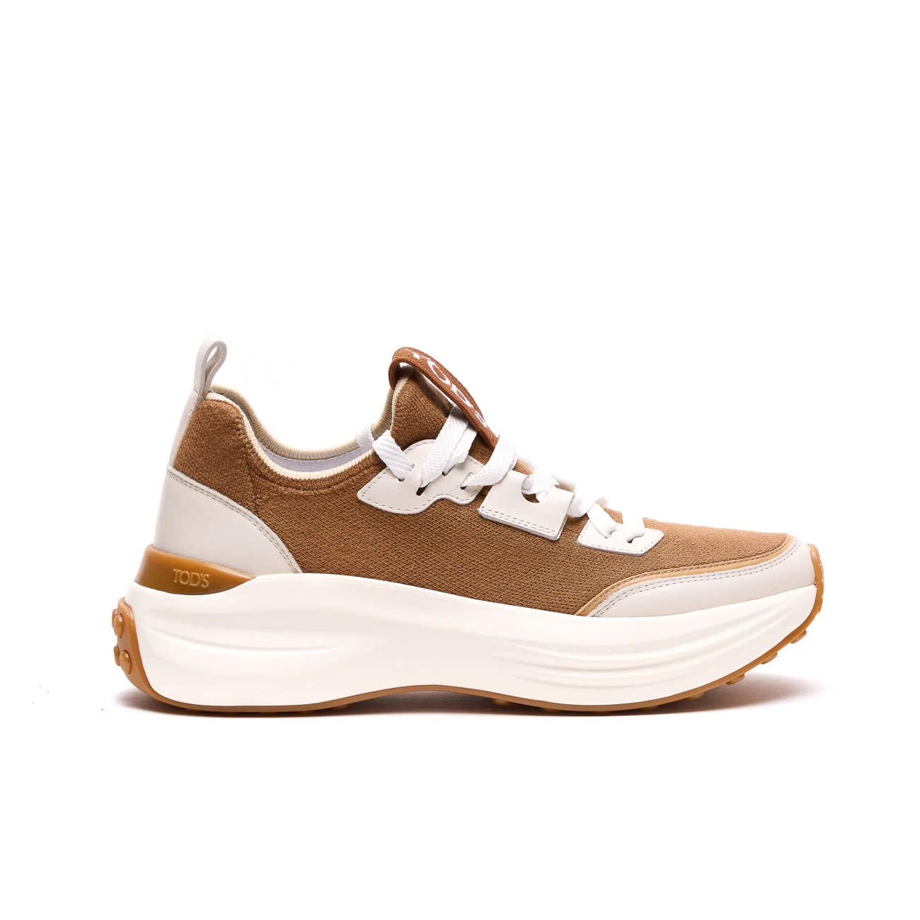 Tod's Women Leather And Fabric Sneakers - Image 2