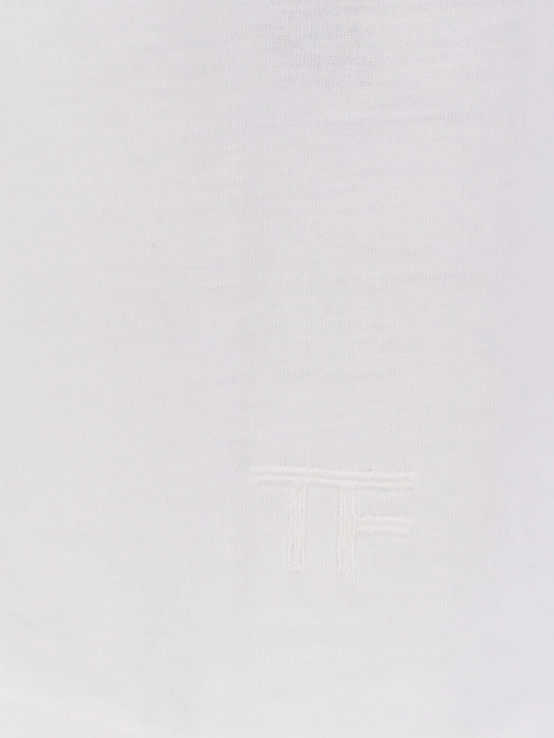 Tom Ford Men Cotton And Silk T-Shirt - Image 3