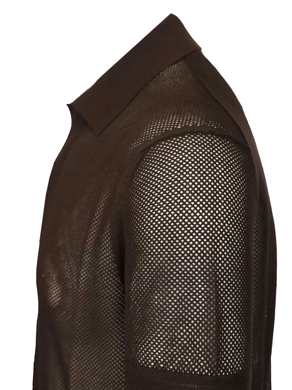 Tom Ford Men Knitted Polo Shirt - Image 4