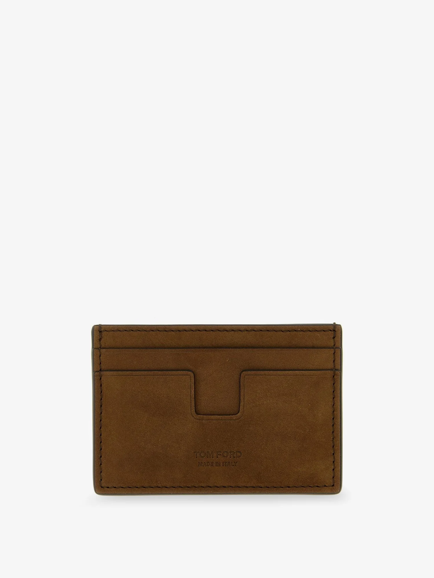 Tom Ford Men Suede Card Holder